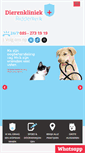 Mobile Screenshot of dierenkliniekridderkerk.nl